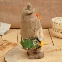 Оберег-домовой "Василёк в льняном колпаке, с сердцем", 23х14х9 см, микс Оберег-домовой "Василёк в льняном колпаке, с сердцем", 23х14х9 см, микс