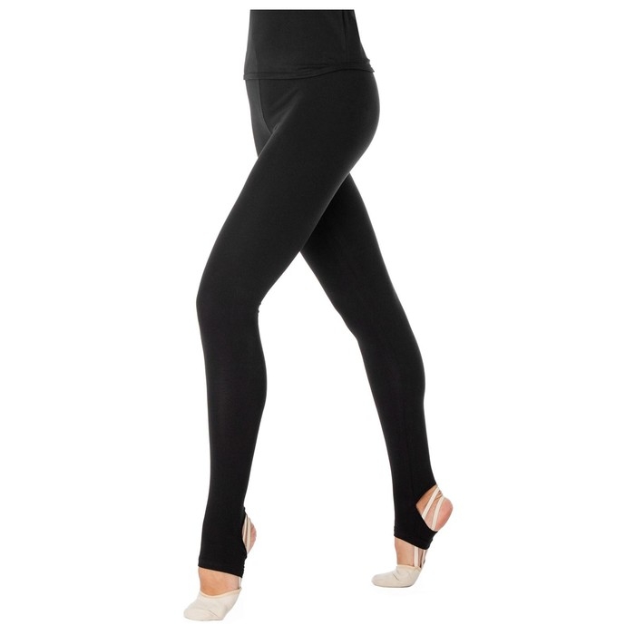 Лосины для гимнастики и танцев Grace Dance, р. 40, цвет чёрный