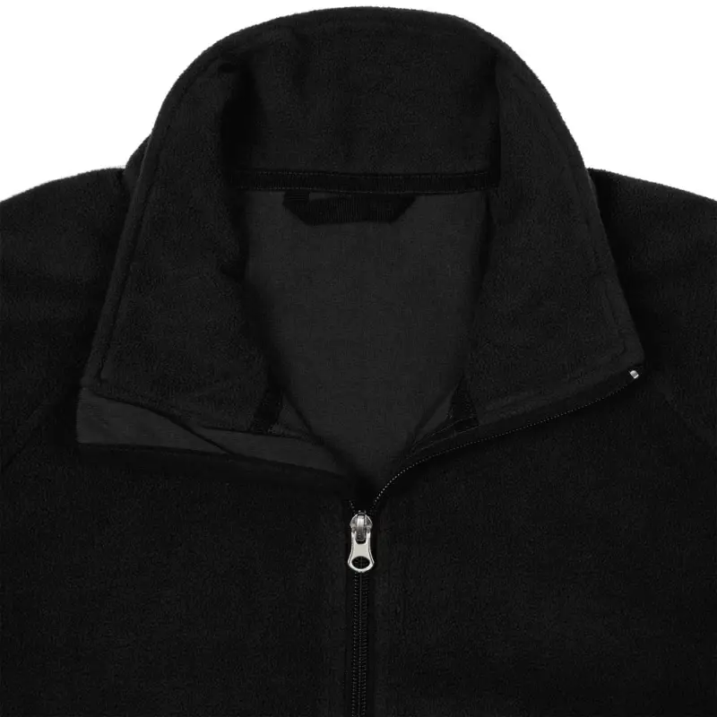 Куртка флисовая унисекс Fliska, черная, размер XL/XXL