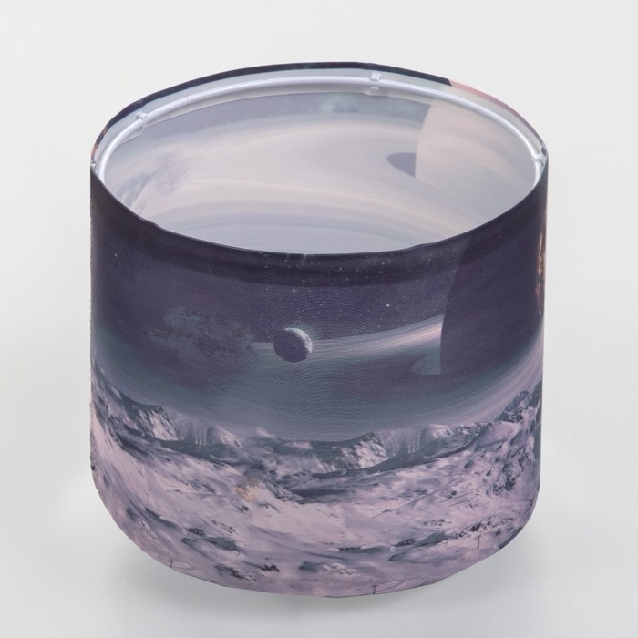 Абажур Абажур "Марсианка" серый Е27 20х20х17 см