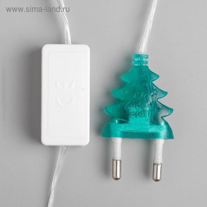 Гирлянда «Нить» 5 м с насадками «Колокольчики», IP20, прозрачная нить, 20 LED, свечение мульти (RG/RB), мигание, 220 В Гирлянда «Нить» 5 м с насадками «Колокольчики», IP20, прозрачная нить, 20 LED, свечение мульти (RG/RB), мигание, 220 В