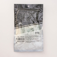 Перчатки хозяйственные Raccoon с щётками, ПВХ, 90 гр, размер L, цвет белый