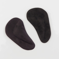 Супинаторы для обуви, на клеевой основе, 9,7 × 5,5 см, пара, цвет чёрный Супинаторы для обуви, на клеевой основе, 9,7 × 5,5 см, пара, цвет чёрный