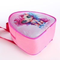 Рюкзак детский на молнии «Выбражулька», цвет розовый Рюкзак детский на молнии «Выбражулька», цвет розовый