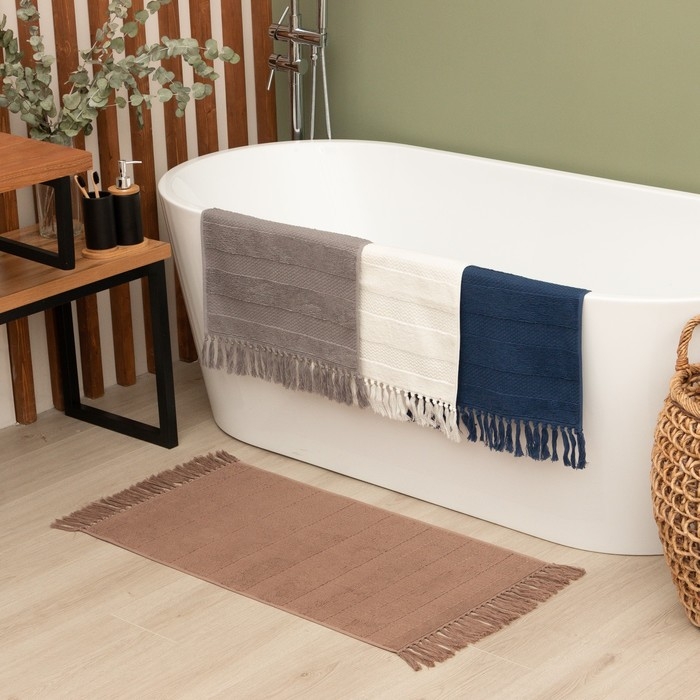 Полотенце для ног Love Life Полотенце для ног Love Life "Turkish dream" 50*90 см, мокко, 100% хл, 500 гр/м2