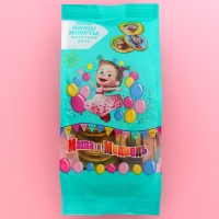 Шоколадные монеты "Маша и Медведь", 150 г Шоколадные монеты "Маша и Медведь", 150 г