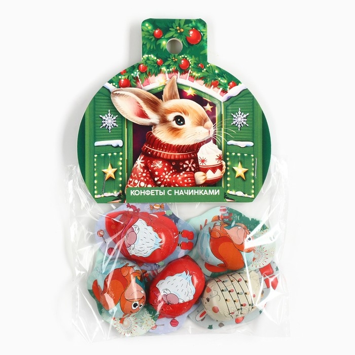 Новый год! Конфеты набор &laquo;Заяц&raquo;, 5 шт