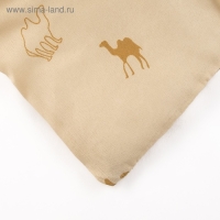 Одеяло Верблюжья шерсть 220x205 см, полиэфирное волокно 200 гр/м, пэ 100%