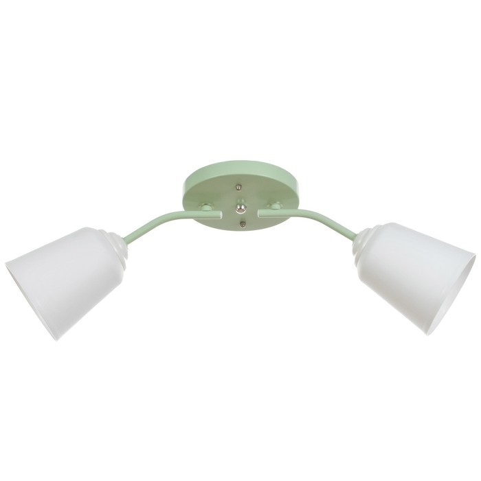 Люстра Люстра "Онлайн" (цил.) 2х15Вт Е27 МОДЕЛЬ:BR 00282 мятный 50х15х15см