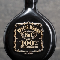 Графин - штоф керамический &laquo;Джек&raquo;, 175 мл