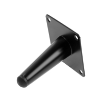 Опора мебельная CAPPIO OP07,h=100мм,толщ площ 1,8, цвет матовый черный Опора мебельная CAPPIO OP07,h=100мм,толщ площ 1,8, цвет матовый черный