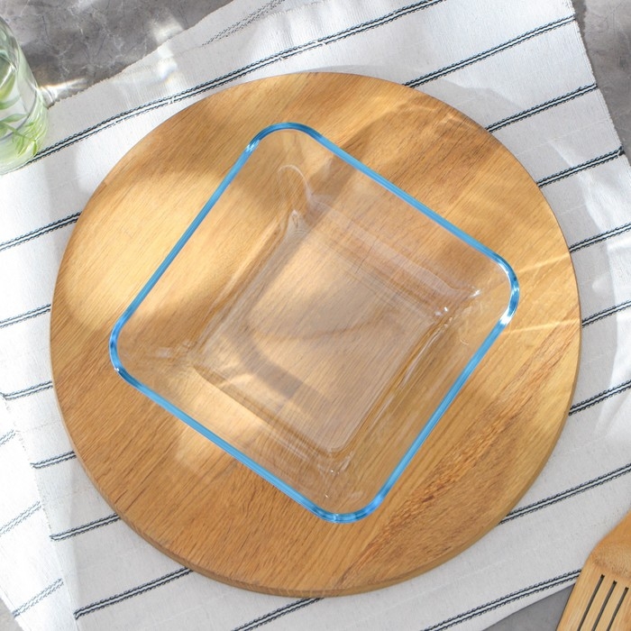 Форма для запекания и выпечки с крышкой квадратная, 20&times;7 см