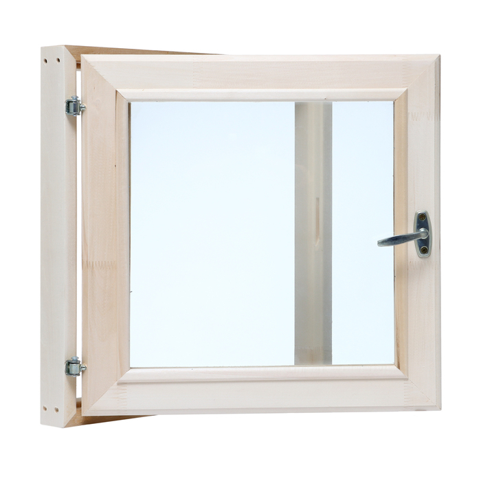 Окно, 50&times;50см, двойное стекло ЛИПА