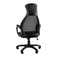 Эргономичное кресло руководителя  YS - 717, черное