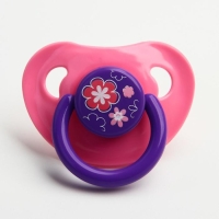 Соска - пустышка латексная классическая &laquo;Веселое настроение&raquo;, от 0 мес., цвет МИКС