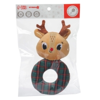 Мягкая погремушка на колечке «Оленёнок», текстиль, в пакете, Крошка Я Мягкая погремушка на колечке «Оленёнок», текстиль, в пакете, Крошка Я