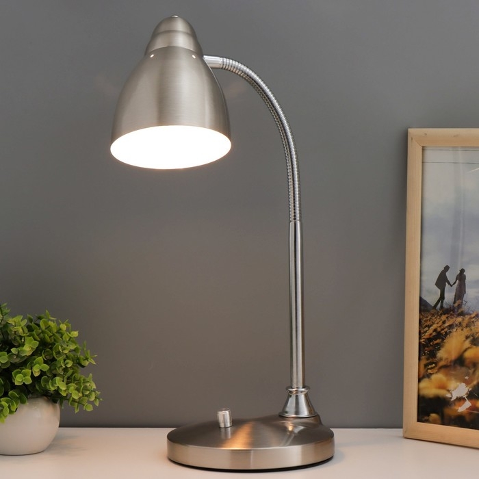 Настольная лампа Настольная лампа "Моно" Е27 40Вт 17х17х55 см RISALUX