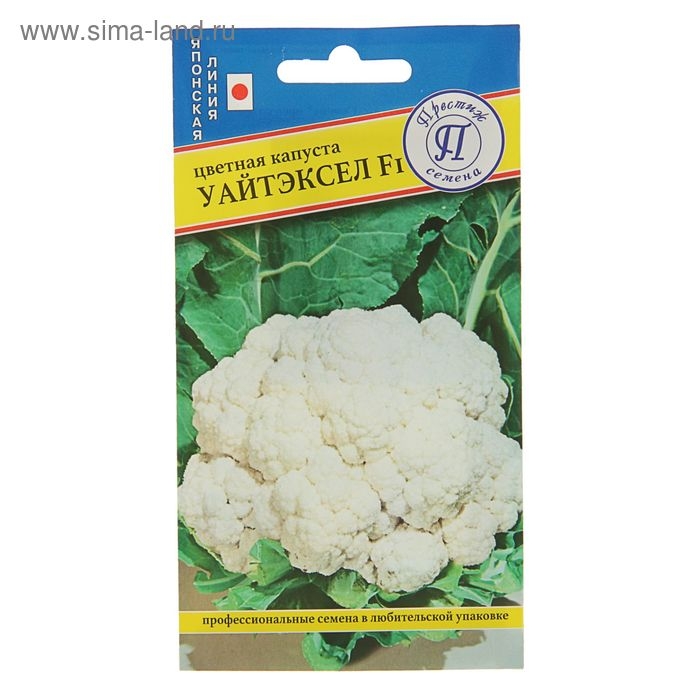 Семена Капуста цветная Семена Капуста цветная "Уайтэксел", F1, 10 шт.