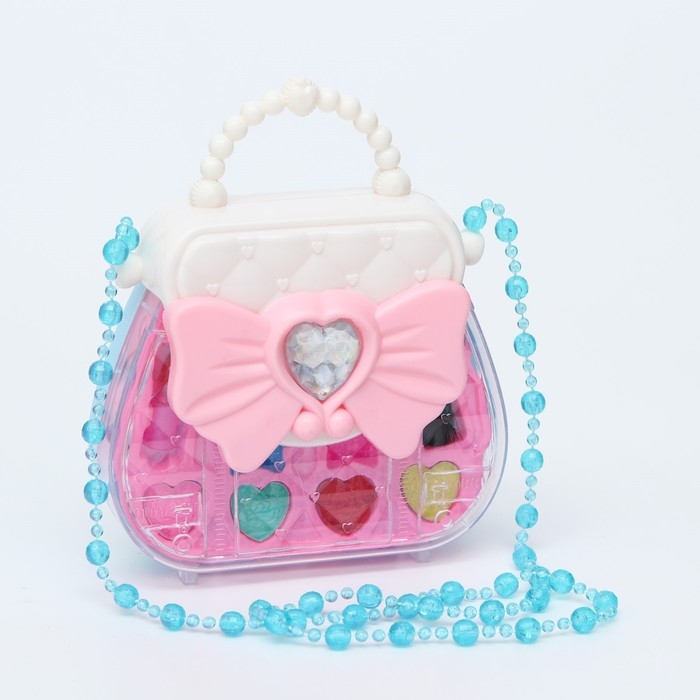 Набор косметики для девочек «Сумочка с цепочкой» Набор косметики для девочек «Сумочка с цепочкой»