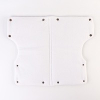 Муфта для рук флисовая, на кнопках, цвет серый