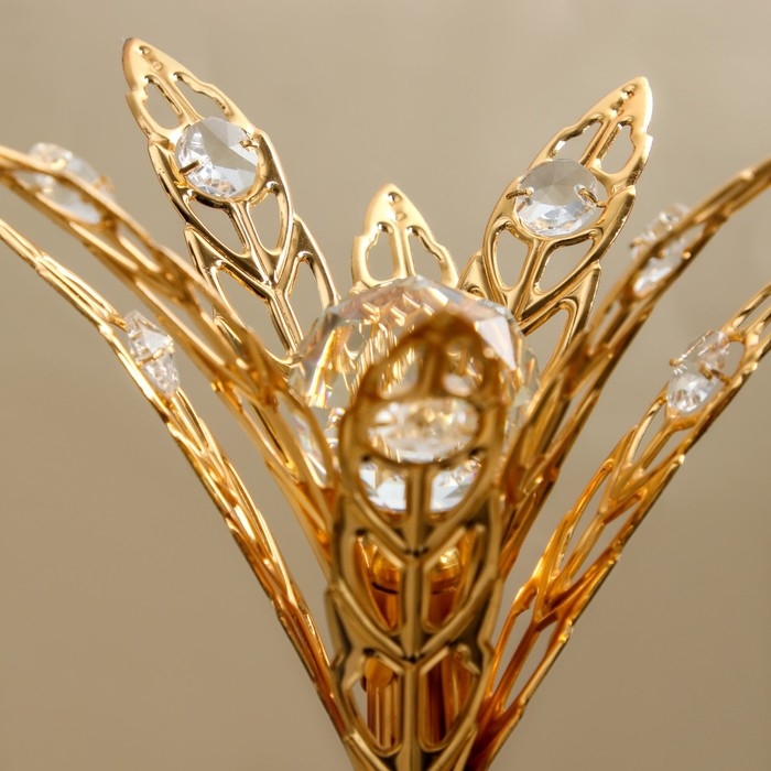 Подставка для десертов «Гавана», 35×35×53, 6 секций, цвет металла золотой Подставка для десертов «Гавана», 35×35×53, 6 секций, цвет металла золотой