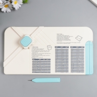 Доска для создания коробок и конвертов и бантиков с дыроколом для углов 5х34х18,5 см Доска для создания коробок и конвертов и бантиков с дыроколом для углов 5х34х18,5 см