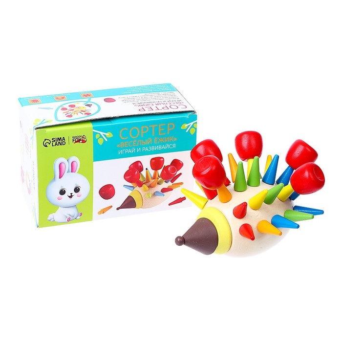 Сортер «Весёлый ёжик» Сортер «Весёлый ёжик»