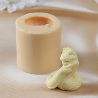 Молд силиконовый "Змея №2" Силикон 6х5х4 см Молд силиконовый "Змея №2" Силикон 6х5х4 см