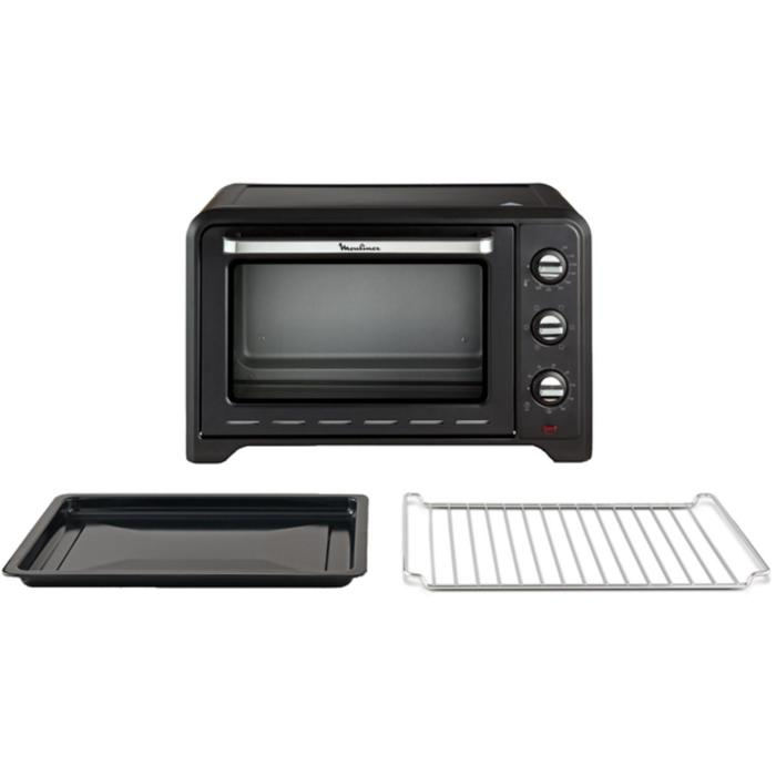 Мини-печь Moulinex OX464810, 1600 Вт, 33 л, 240&deg;С, 6 программ, чёрная