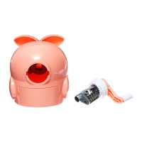 Точилка механическая с контейнером Сова Персиковая Точилка механическая с контейнером Сова Персиковая