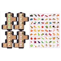 Настольная развивающая игра &laquo;Умный сортер &laquo;Фрукты, ягоды, овощи, грибы&raquo;