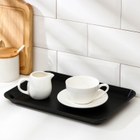 Поднос, 30×21 см, цвет чёрный Поднос, 30×21 см, цвет чёрный