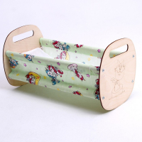 Кроватка &laquo;Люлька&raquo;, с текстилем, МИКС