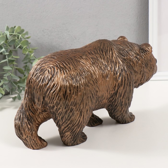 Фигурка Фигурка "Медведь Бронзовый" 18,5 х 14 х 36 см