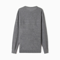 Джемпер мужской, цвет тёмно-серый, размер 50