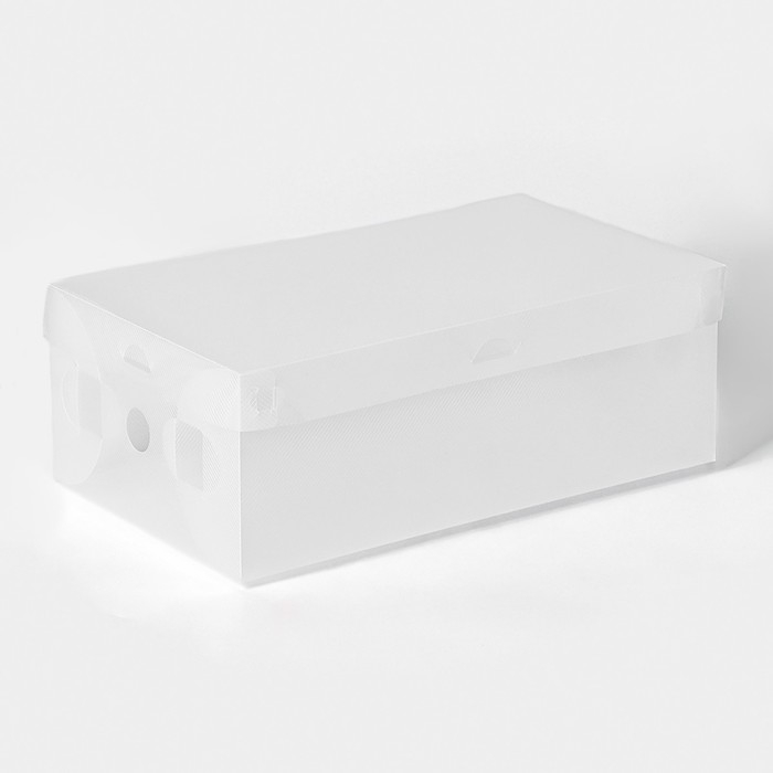 Коробка для хранения обуви с крышкой Large size, 20&times;33&times;12 см, 6 шт