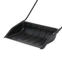 Движок для уборки снега, пластиковый ковш 47 &times; 70 см, металлическая планка, металлическая ручка