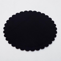 Подложка усиленная, волна, 30 см, золото-черный, 3,2 мм