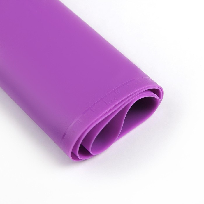 Коврик для выпечки с разметкой Доляна &laquo;Буссен&raquo;, силикон, 61,5&times;41,5 см, цвет МИКС