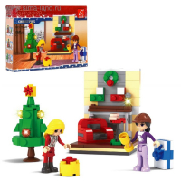 Конструктор новый год &laquo;Гостиная&raquo;, 158 деталей