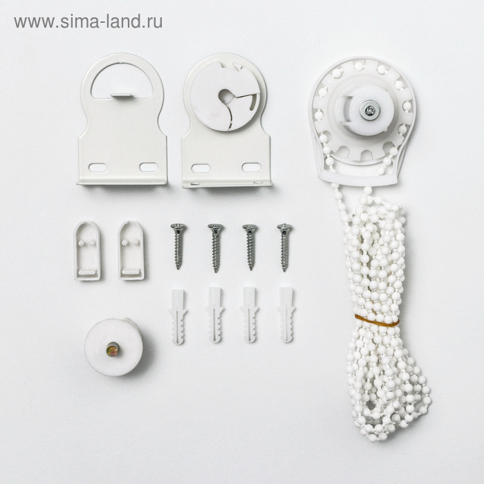 Штора рулонная &laquo;Механика. Блэкаут&raquo;, 100&times;180 см (с учётом креплений 3,5 см), цвет бежевый