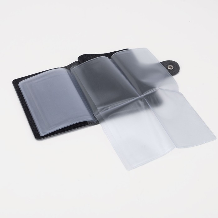 Обложка для автодокументов и паспорта, TEXTURA, цвет чёрный Обложка для автодокументов и паспорта, TEXTURA, цвет чёрный