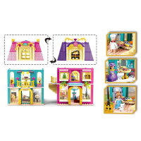 Конструктор Розовая Мечта &laquo;Дом&raquo; 287 деталей