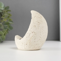 Подсвечник гипс, металл на 1 свечу "Месяц" d=3,8 см 7,5х10х11,5 см Подсвечник гипс, металл на 1 свечу "Месяц" d=3,8 см 7,5х10х11,5 см