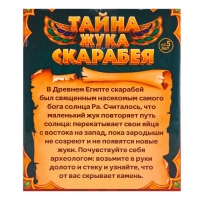 Набор для раскопок &laquo;Тайна жука Скарабея&raquo;