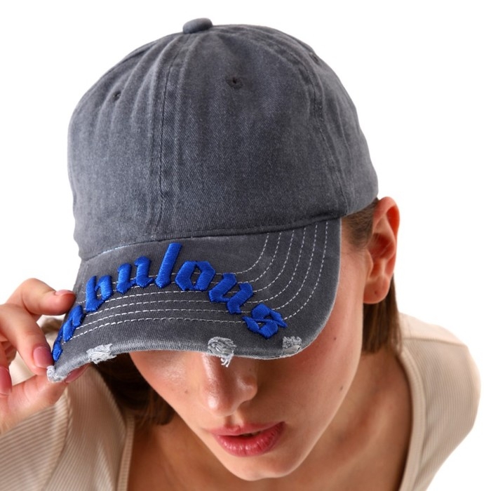 Кепка женская Fabulous, джинса, р-р 56 Кепка женская Fabulous, джинса, р-р 56