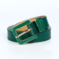 Ремень женский, ширина 2,3 см, пряжка металл, цвет зелёный Ремень женский, ширина 2,3 см, пряжка металл, цвет зелёный