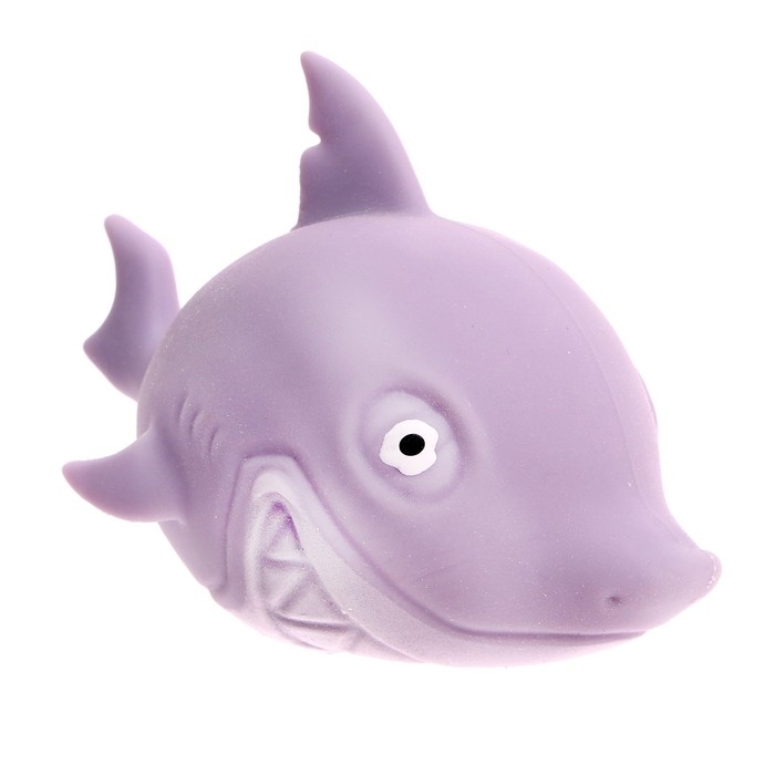 Мялка &laquo;Акула&raquo; с пастой, цвета МИКС