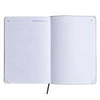 Ежедневник недатированный A5, 160 листов, deVENTE.Note.Realist, мягкая обложка из искусственной кожи, цветной срез, блок 70 г/м2, чёрный Ежедневник недатированный A5, 160 листов, deVENTE.Note.Realist, мягкая обложка из искусственной кожи, цветной срез, блок 70 г/м2, чёрный