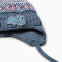 Шапка детская, цвет серый, размер 42-44 Шапка детская, цвет серый, размер 42-44